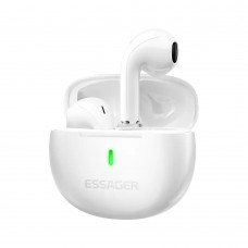 Бездротові навушники ESSAGER (color box) Shining TWS bluetooth earphones білий