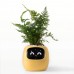 Інтерактивний розумний горщик для рослин Ivy Smart Planter Tuya AI, жовтий