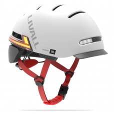 Захисний шолом Livall BH51M NSO (L) Sandstone Сірий (57-61см), акустика JBL, мікрофон, сигнали поворотів та стопів, додаток, пульт