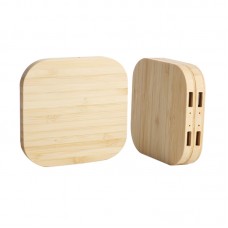 Бездротовий зарядний пристрій NN Q-8 15W wooden