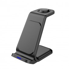 Бездротовий мультизарядний пристрій NN Z-23  3-in-1  чорний