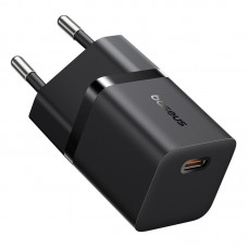 Мережевий зарядний пристрій Baseus GaN5 Fast Charger (mini) 1C 25W EU Cluster чорний