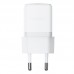 Мережевий зарядний пристрій Baseus Palm Fast Charger 1C 20W EU Moon білий (with Baseus Mini білий Cable USB-C to USB-C 60W