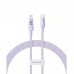Кабель Baseus Gem Fast-Charging Data Cable USB-C to iP 20W 2m Nebula Purple