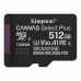 Карта пам'яті microSDXC (UHS-1 U3) Kingston Canvas Select Plus Gen3 512Gb class 10 А1 V30 (R-150MB/s)