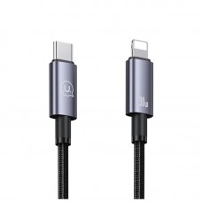 Кабель Usams US-SJ679 Type-C To Lightning 30W Aluminum Alloy Fast Charging & Data Cable -Sufeng Series tarnish 0. 25m
