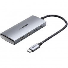 USB-хаб Ugreen CM480 USB-C to 2× USB 3. 2+2×USB-C Adapter 10G (UGR-30758) USB-хаб Ugreen CM480 USB-C to 2× USB 3. 2+2×USB-C Adapter 10G (UGR-30758)