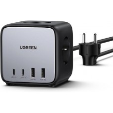Мережевий зарядний пристрій UGREEN CD268 65W DigiNest Cube (2C2A) (UGR-60113)