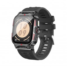 Смарт-годинник W&O X7 Plus 44mm.  300 mAh.  IP67 чорний