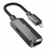 Адаптер McDodo 2 in 1 Convertor Lightning to USB-A 3.0 + Lightning CA-2690 Dark серый
