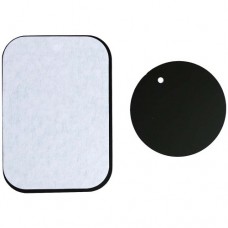 Набор металлических пластин для магнитных держателей (круглая /прямоугольная) 2 шт