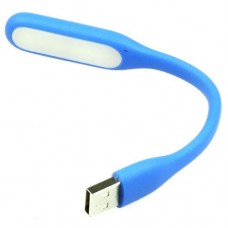 USB Led лампа flexible синя