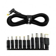 Кабель живлення для ноутбука з набором перехідників 100W Кабель живлення для ноутбука з набором перехідників 100W