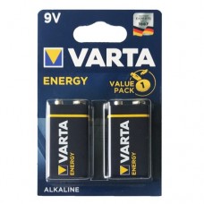 Батарейка VARTA ENERGY 6F22 blister 2 (2/20/100) (9745)