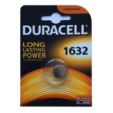 Батарейка DURACELL 1632 blister 1  (1/10) (АРТ1987)