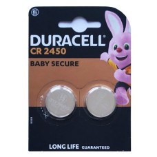 Батарейка DURACELL 2450 blister 2  (2/20) (АРТ1989)