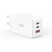 Мережевий зарядний пристрій XO CE13 (EU) 65W GaN tech fast charging with Type-c cable Білий