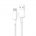 Кабель XO NB249 5A Android PVC Shiny Colorful Micro Data Cable білий