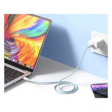 Кабель XO NB-Q250B PD 60W/1m Type-C to Type-C Fast Charging Синій