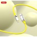 Кабель XO NB251 Liquid Silicone Rubber for Lightning 6A/1m Жовтий