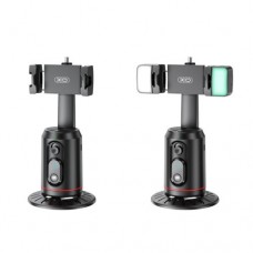 Монопод XO SS16 facial tracking automatic AI bluetooth tracking selfie stick Чорний