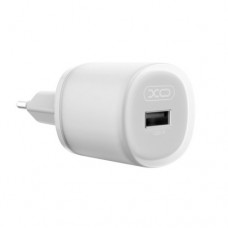 Сетевое зарядное устройство XO L157 1USB QC3.0 18W charger Белое