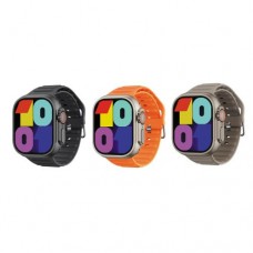 Смарт-годинник XO M10Ultra 9th  Wireless Charging Smart Sports Talking Watch Поморанчевий