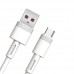 Кабель XO NB-Q166 fast charging usb cable for Type-c 5A/1m Білий