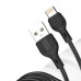 Кабель XO NB200 USB cable for Lightning 2.1A/1M Чорний