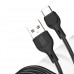 Кабель XO NB200 USB cable for Type-c 2.1A/2M Чорний