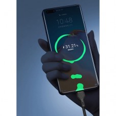 Кабель XO NB200 USB cable for Micro 2.1A/2M Чорний