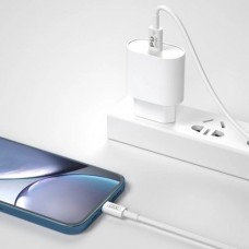 Кабель XO NB-Q189B PD20W Charger Cable Type-c to Lightning 2M Білий