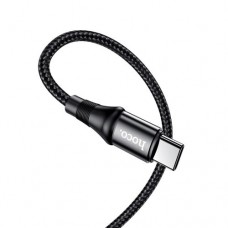PD Кабель HOCO X50 TypeC-to-TypeC Exquisito 100W-cable 100W/5A/1m. чорний