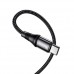 PD Кабель HOCO X50 TypeC-to-TypeC Exquisito 100W-cable 100W/5A/1m. чорний