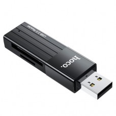 Картрідер HOCO HB20 Mindful 2-в-1 USB2.0 чорний