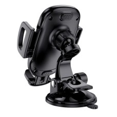 Автодержатель BOROFONE BH37 Route push type suction cup черный