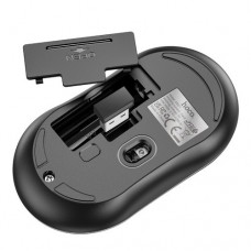Компьютерная Мышь HOCO GM21 Platinum 2.4G business wireless mouse Черная