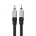 PD кабель Baseus CoolPlay Series Fast Charging Cable Type-C to iP 20W 2m черный CAKW000101
