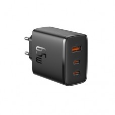 Мережевий зарядний пристрій Baseus Cube Pro Fast Charger 2C+U 65W чорний P10152301113-00