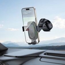 Автотримач BOROFONE BH130 Follower gravity car holder(center console) чорний