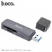 Картрідер HOCO HB45 Spirit 2-in-1 USB 3.0 card reader сірий