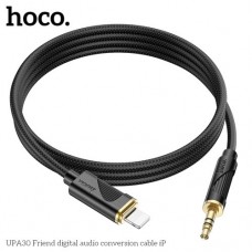 Аудиоадаптер ПОСО UPA30 Friend digital audio conversion cable iP 1m. черный