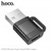 Перехідник HOCO UA31D USB male to Type-C female USB2.0 adapter чорний