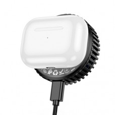 Бездротовий ЗП HOCO CW57 Air-cooled 15W magnetic wireless fast charger чорний