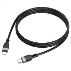 PD Кабель HOCO X109 Energy silicone charging data cable Type-C-to-iP 27W/1m. чорний