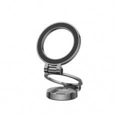 Автотримач XO C161 Apple magsafe magnetic tri-fold phone holder (with magnet ring) чорний