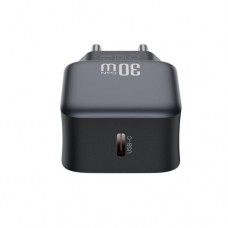 Мережевий зарядний пристрій XO L155(EU) PD30W 1USB-C fast charger Чорний Мережевий зарядний пристрій XO L155(EU) PD30W 1USB-C fast charger Чорний