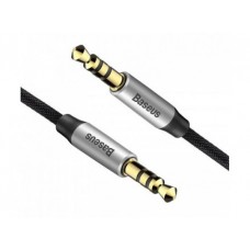 Аудио кабель AUX Baseus Yiven Audio Cable M30 1.5м чорный (CAM30-CS1)
