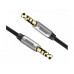 Аудио кабель AUX Baseus Yiven Audio Cable M30 1.5м чорный (CAM30-CS1)