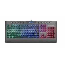 Клавиатура проводная игровая Xtrike ME KB-508 RGB EN/UA чорный с подсветкой Rainbow Клавиатура проводная игровая Xtrike ME KB-508 RGB EN/UA чорный с подсветкой Rainbow